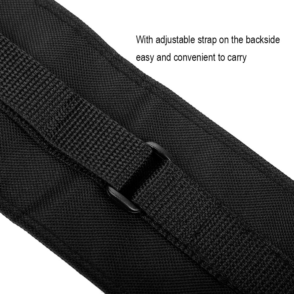 Bolsa de transporte para almacenamiento de tacos de billar, ajustable, portátil, de , compatible con palos de billar tipo 1/2 y 3/4