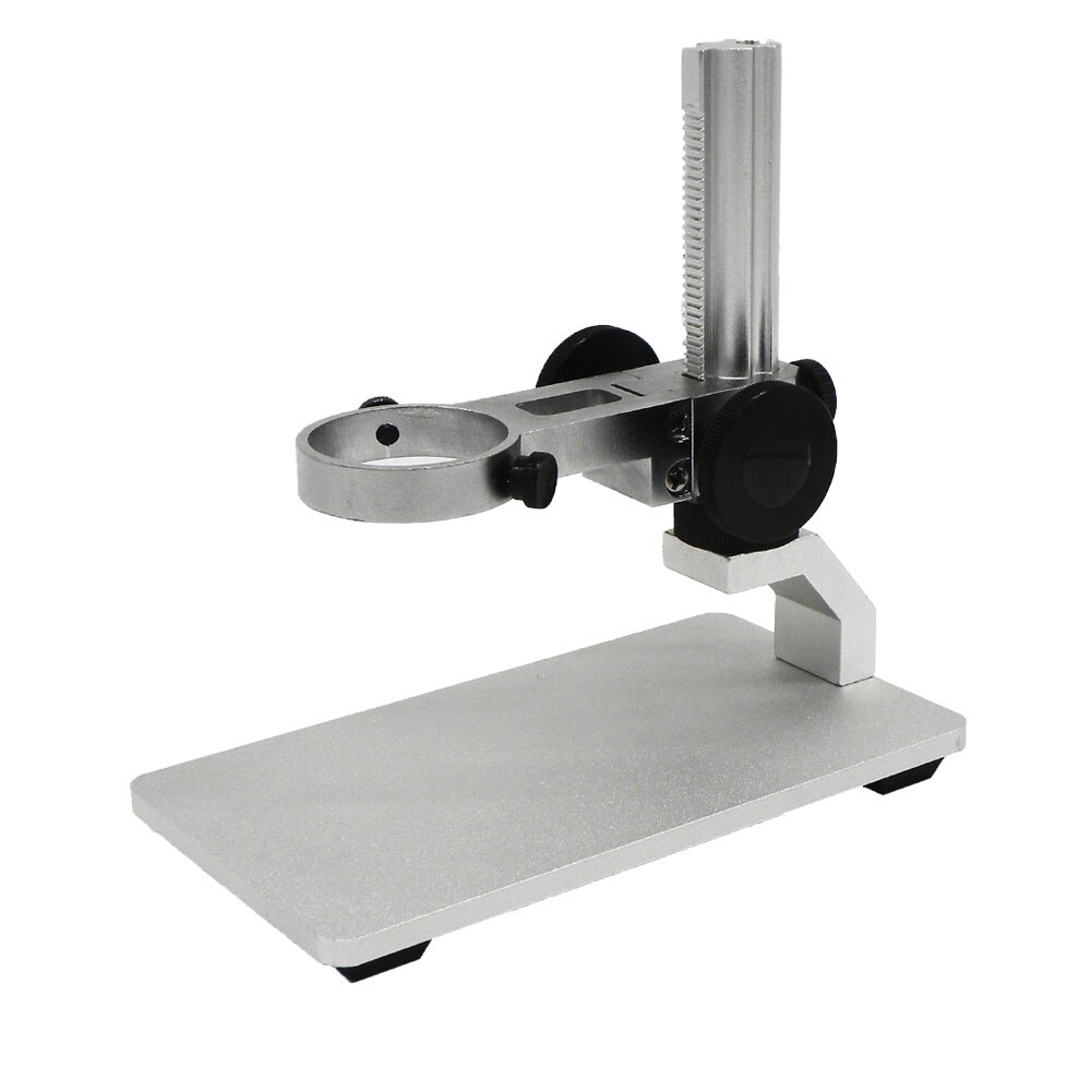 Aluminum Alloy Microscope Stand Universal Adjustable Metal Base Holder For 3.5cm Diameter Digital USB Microscope