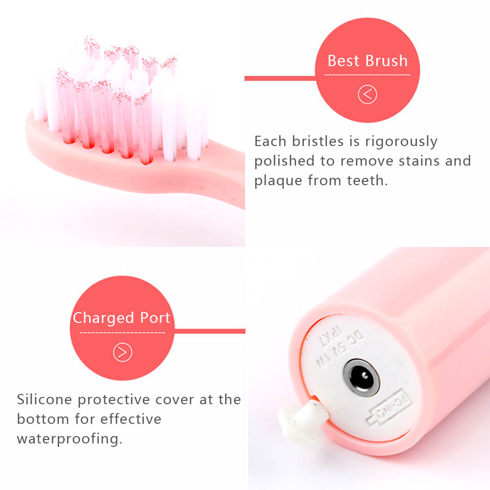 Home Ultrasonic Electric Toothbrush Rechargeable Dental Scaler Sonic Tooth Cleaner Portable Remover Stains Dentist Brush Head TV