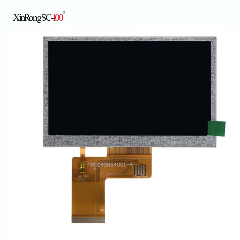 4.3 inch Resistive Lcd Touch Screen 102mm * 62mm AT043TN24 V.4 V.1 V.7 AT043TN25 V2 32000579- 04 Digitizer GPS navigator