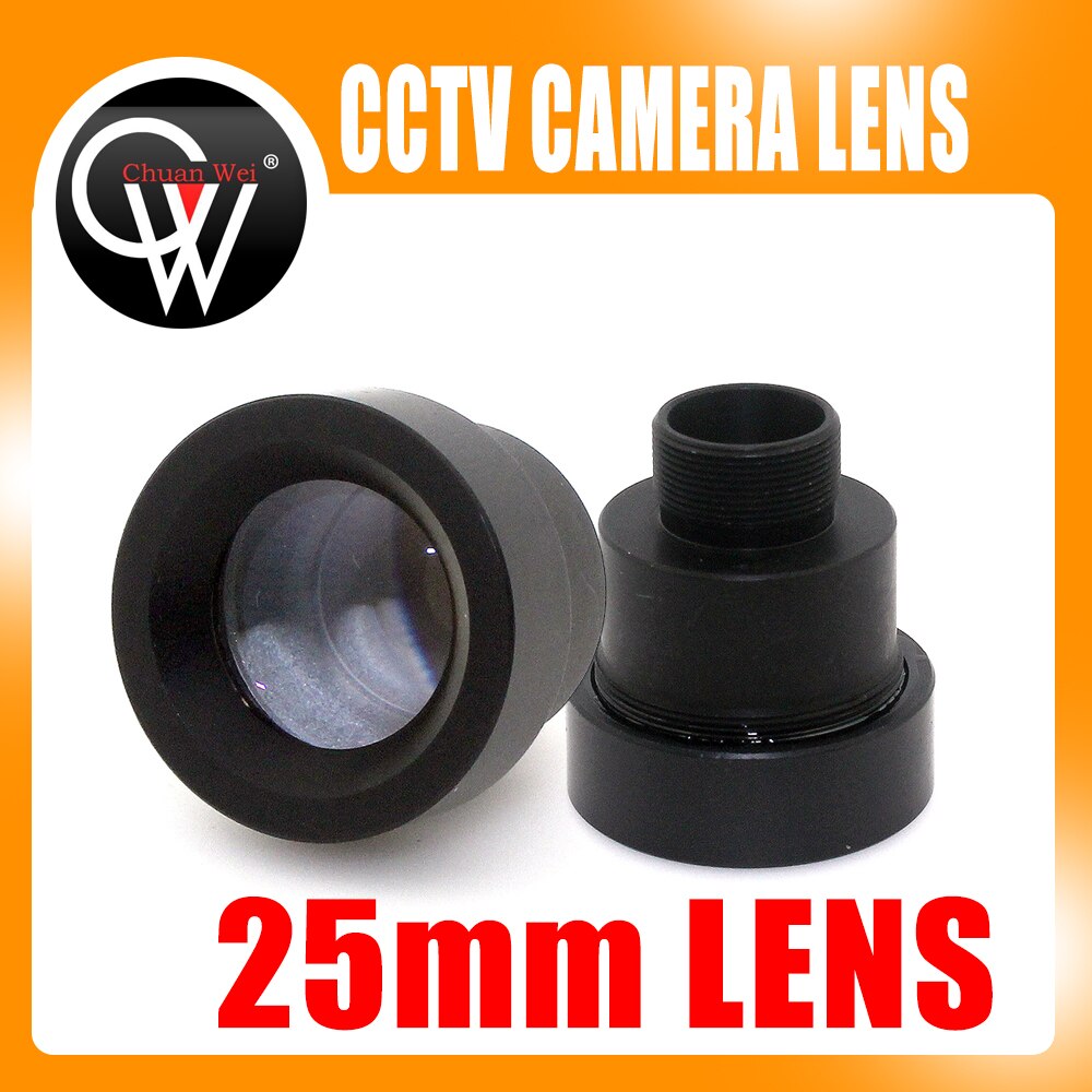 CW 1/3 ''25mm M12 CCTV MTV Board IR Lens voor Beveiliging CCTV Video Camera