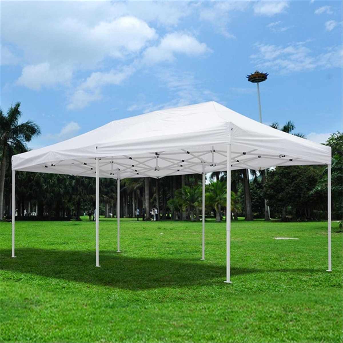 3x4.5m Gazebo Tents 3 Colors Waterproof Garden Tent Gazebo Canopy