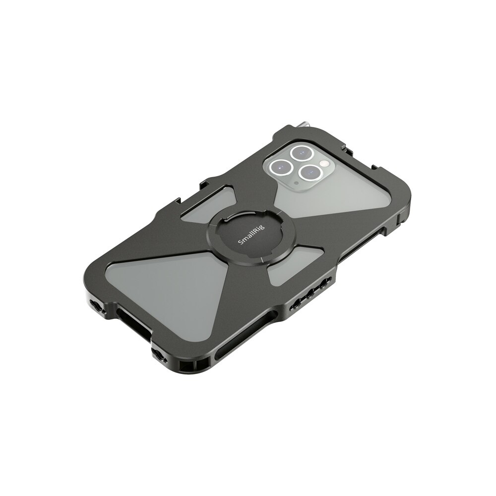 Cage de protection pour iPhone 11 Pro avec deux supports de chaussures froides-2471