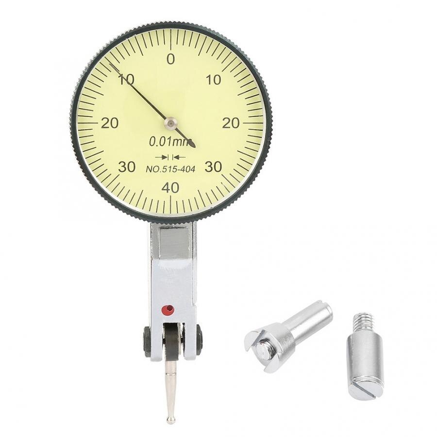 38mm Precision Tungsten Steel Dial Test Indicator Dial Gauge Meter Tool Lever Test Indicator Dial Gauge Dial Test Indicator
