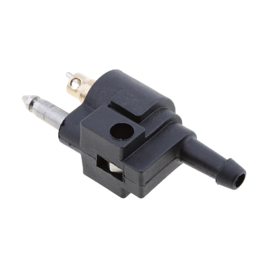 Fuel Line Tank Connector for Yamaha Outboard Motor Male Mount Hose, Black