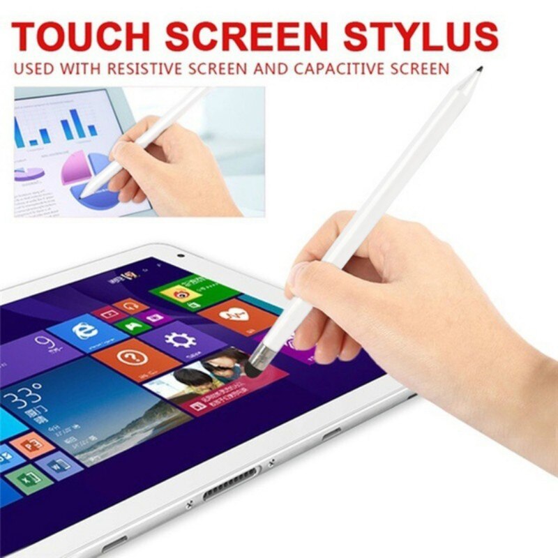 Runde Kopf Dünne Spitze Doppel Zweck berühren Kuli Stift berühren Kuli 16,5 cm für Kapazitive Bildschirm widerständig Bildschirm für IPad für IPhone