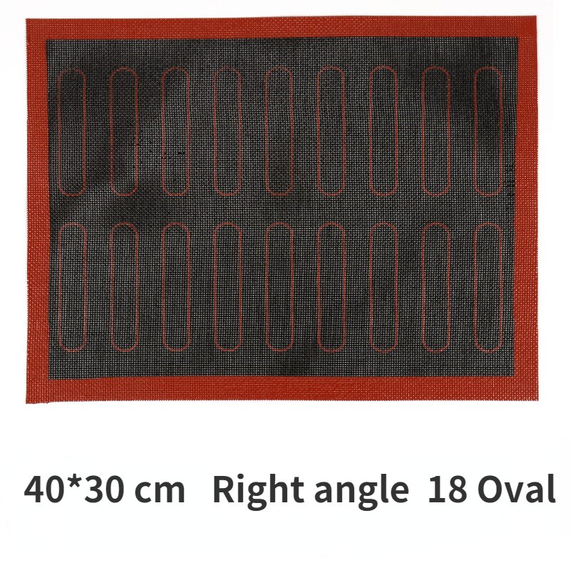 Non-stick Siliconen Bakken Mat Geperforeerde Oven Sheet Liner Voor Cookie Pastry Pad Ademend Brood Bakken Tool Warmte-slip Pad: 03