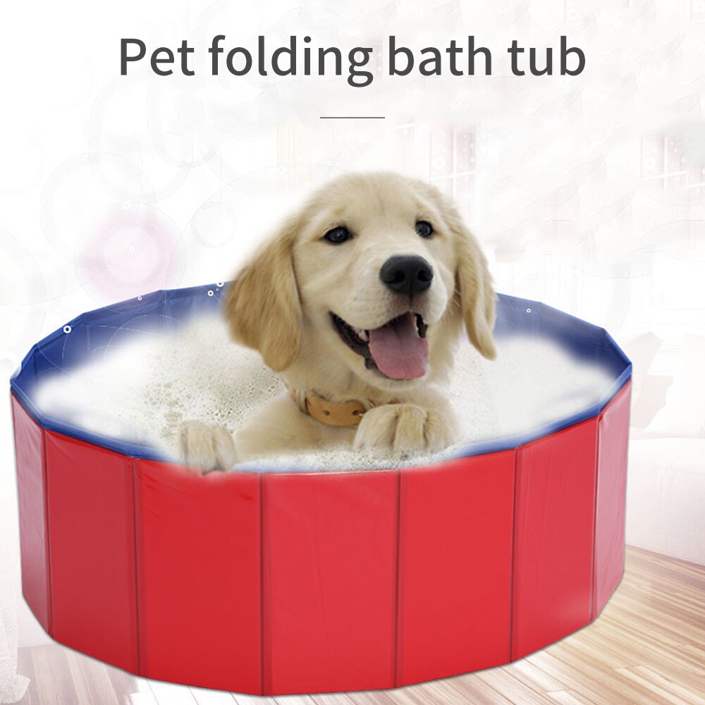Opvouwbare Zwembad Voor Honden En Katten, Wassen Vijver, Hond Bad, Grote Bed Voor Kleine Honden, hond Bed, Zomer Zwembad Huisdieren Benodigdheden