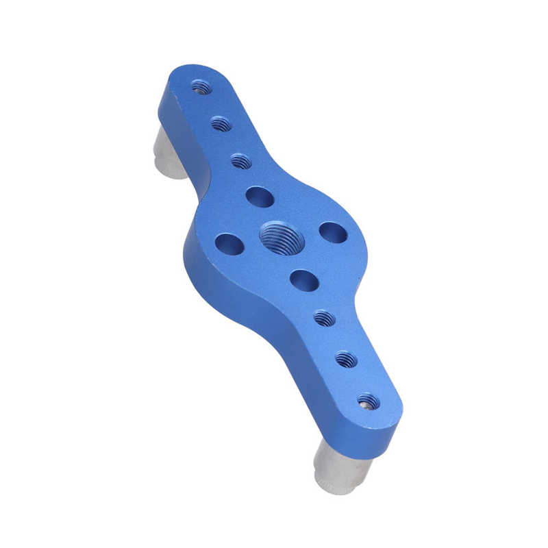 Self Centering Dowelling Jig Dowel Jig Precise Punching Anodized Appearance for Woodworking DIY