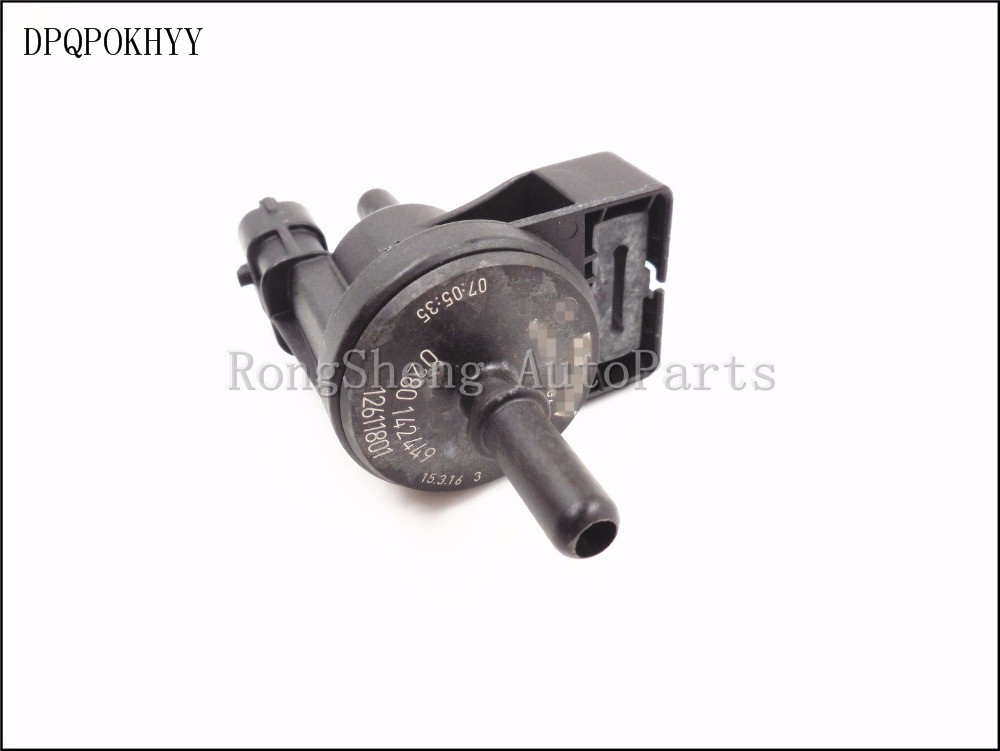 thumbnail image 2 of Black Vapor Canister Purge Solenoid Valve - Replaces 214-1685, 12611801, 0280142449 For 2006-2011 Cadillac CTS V6 2 of 6