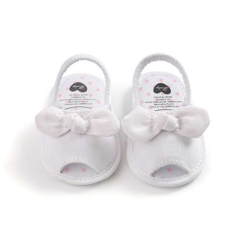 Infantile Del Bambino di estate Delle Ragazze Traspirante Anti-Slittamento Scarpe Butterfly-nodo Del Modello Sandali Del Bambino Con La Suola Morbida Comodo Scarpe Primipassi