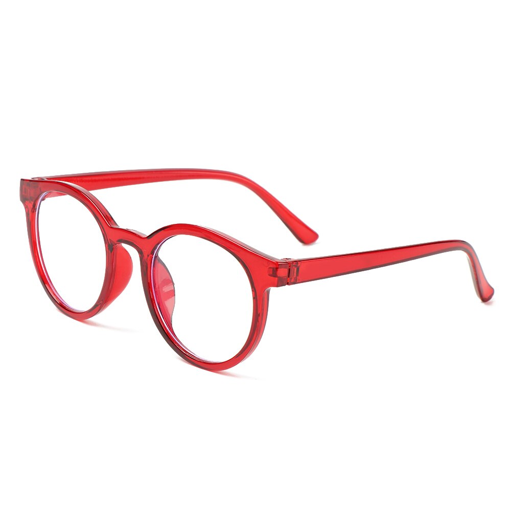Kids Anti-blue Light Glasses Round Ultra Light Frame Glasses Children Boys Girls Computer Glasses Protection Eyeglasses