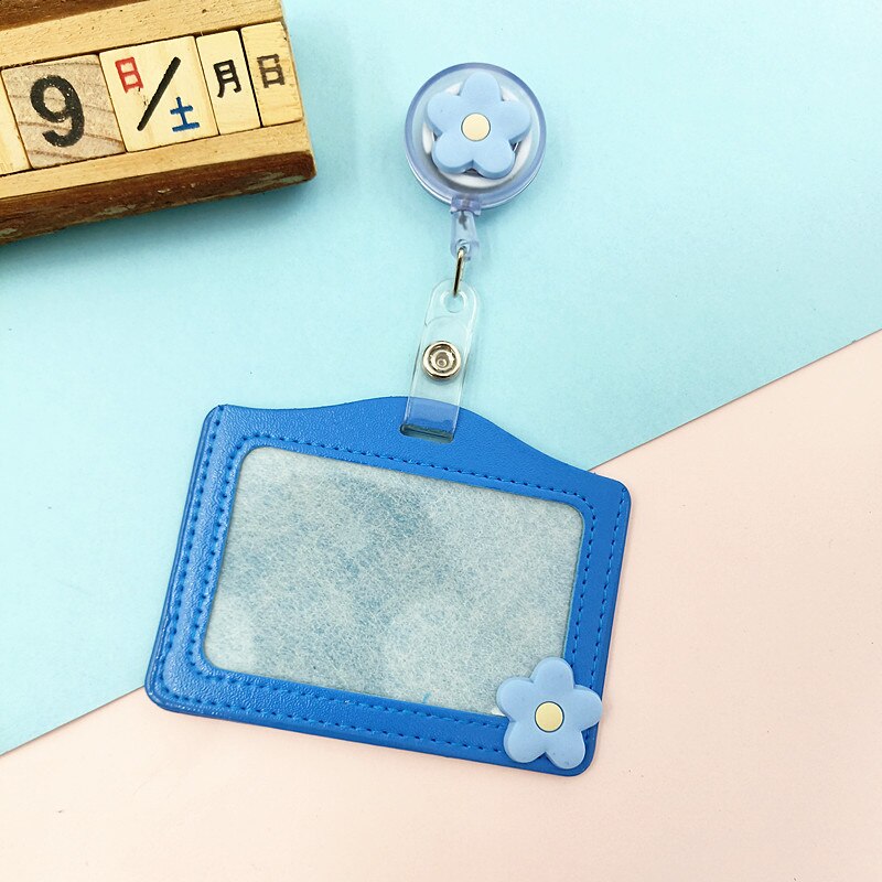 Pielęgniarka kreskówka lekarz chowany znaczek rolka z poziomą wizytówką PU ID wizytówka pokrowiec na karty biurowe materiały szpitalne: nie.4