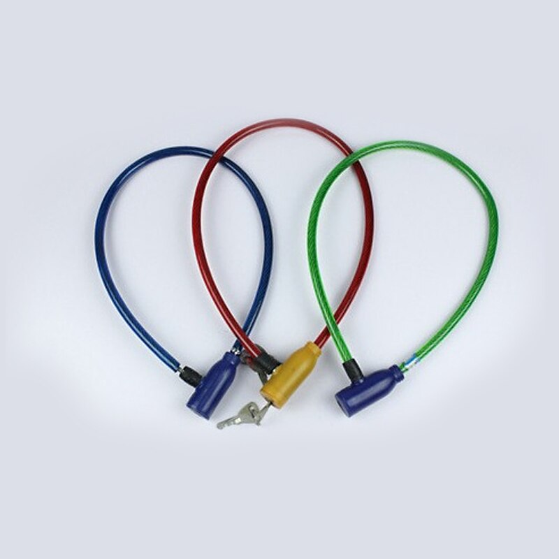 Metal Bicycle Safety Lock Universal Anti-Theft Bicycle Lock Bicycle Motorcycle Electric Vehicle Safety Lock With 2 Keys