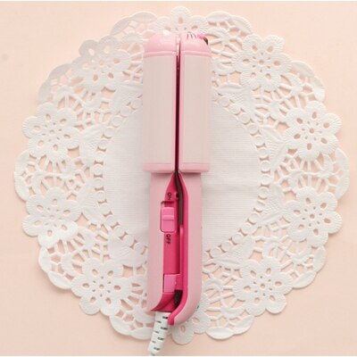 At Cute Mini Flat Iron Ceramic Hair Straightener Small Cartoon Hair Curling iron Travel straightening Tools: 01