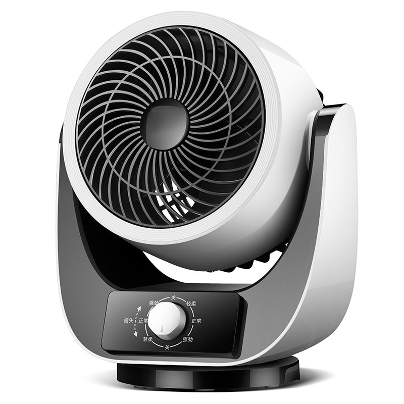 portable fan exhaust household electric fan desktop fan shaking head dormitory bed air circulation mini fan