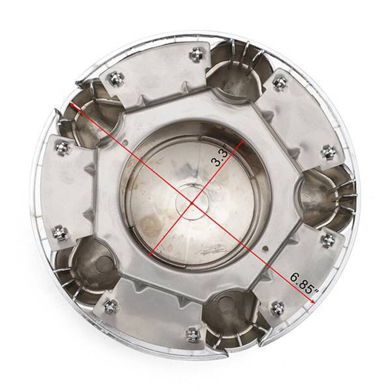 4Pcs Car Wheel Center Caps Hub Caps Compatible for Ford 1997-2003 F150 Expedition 7 inch Wheel Center Caps Hub Caps