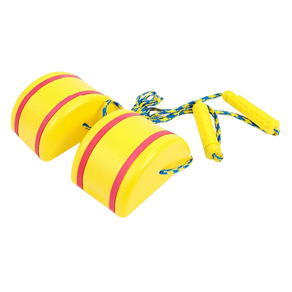 1 Pair Children Stepping Stones Kindergarten Stilts with Handles Sensory Sport Outdoor Sports Accessories: Yellow