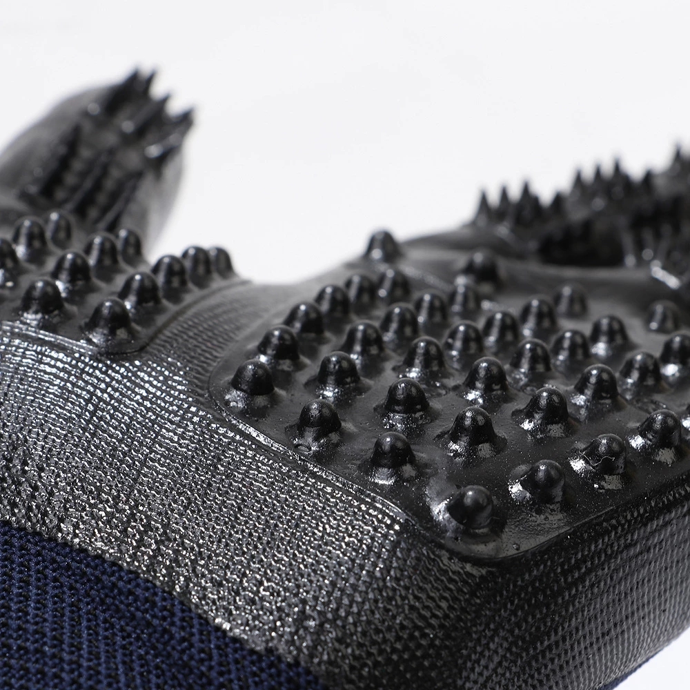 Pet Hair Grooming Glove for Cat Soft Rubber Pet Hair Remover Clean Comb Dog Horse Cat Shedding Bathing Massage Brush Animals