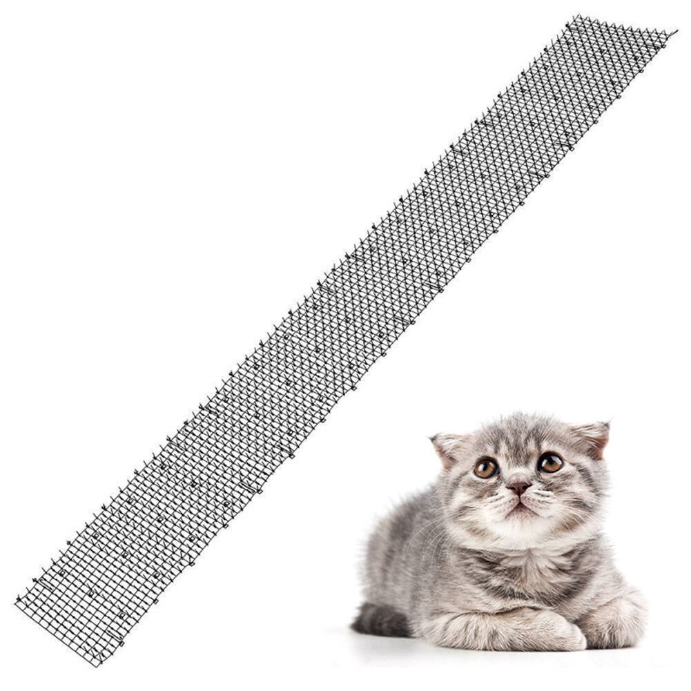 Balcony Anti-Cat Stinging Pad Cat Dog Nail Animal Repellent Mat Thorn Garden Plastic Nail Cushion Animal For Cat Dog Tool