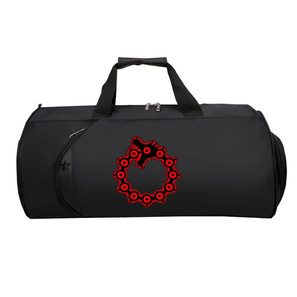 Men Travel luggage shoulder Bag Package teenagers Multifunctional Large Travel luggage Handbag for anime The Seven Deadly Sins: 05