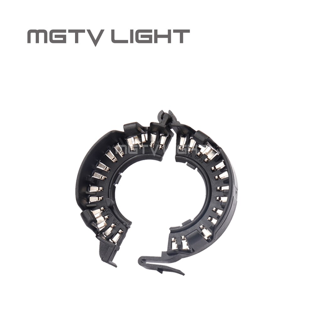 MGTV LIHGT 2pcs d1s d2s xenon adapter holder metal black hid bulb D1S D2S adapter holder base