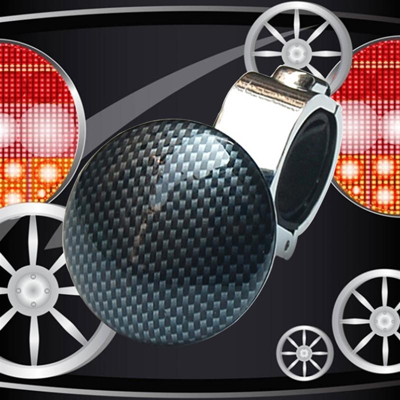 Metal Steering Wheel Knob Ball Assistive Ball Power Booster Ball Spinner Steering Wheel Knob For Car Vehicle (Carbon Fiber Color