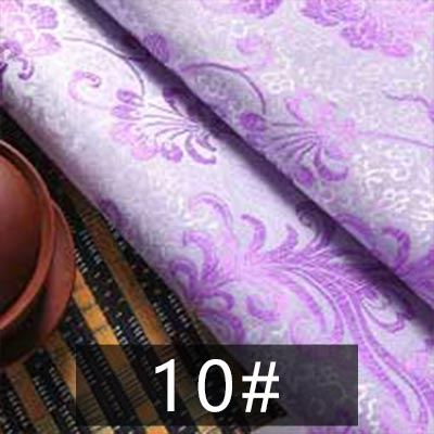 Bruiloft decoratie Wit brokaat stof satijn Jacquard cheongsam stof avondjurk tissue JA27