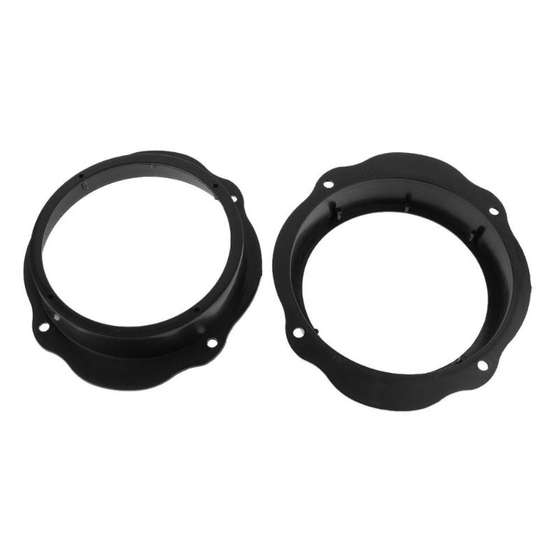 2Pcs 6.5in Auto Voordeur Speaker Spacer Ring Adapter Platen Voor Ford Focus