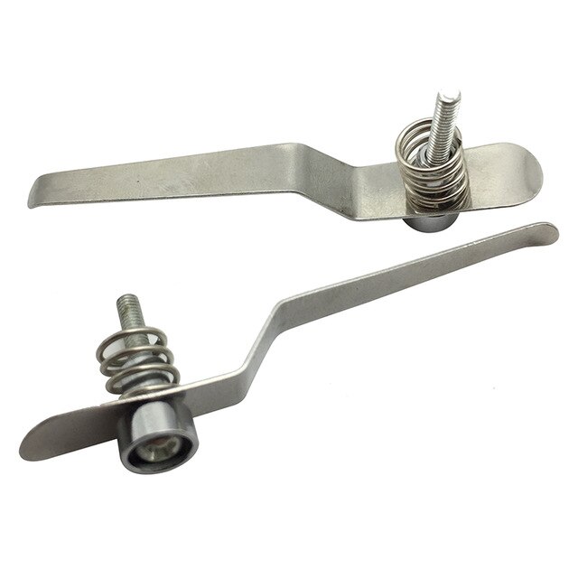 55/67/82mm 2 PCS Biological Stereo Microscope Tablet Clip Slide Clip Stage Specimen Presser