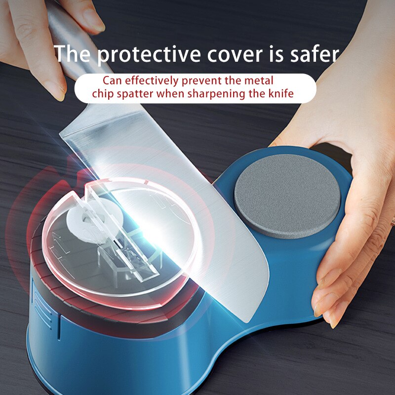 Automatic Knife Sharpener USB Electric Kitchen Knives Grinder Knife Scissor Sharpening Knife Sharpening Tools