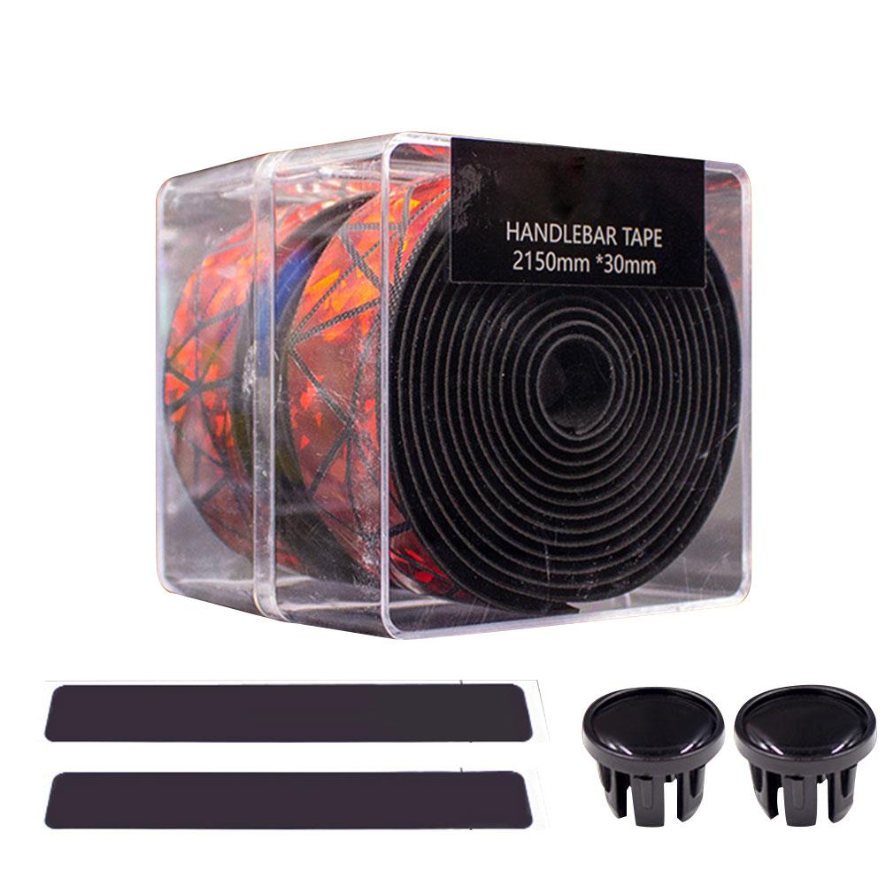 Fiets Anti-Slip Stuur Band Met Kleurverloop Fietsstuur Met Dode Snelheid Bandjes Fietsstuur Bescherming Riem: A