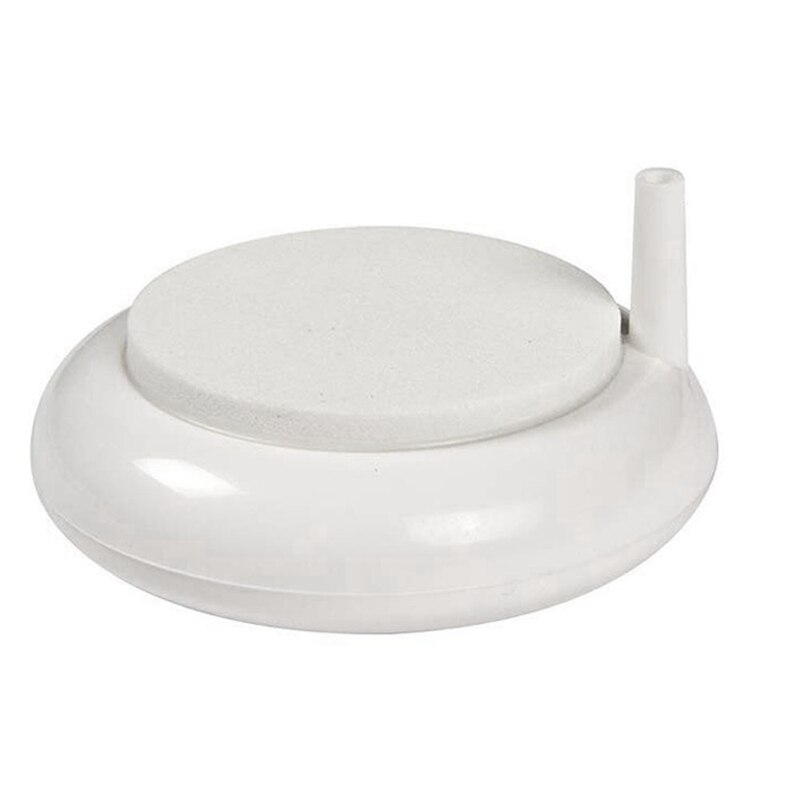 2 stuks aquarium luchtsteenset, aquarium bubbelaar, nano oven rookkanaal ronde luchtsteen schijfset voor hydrocultuur, kleine bubbels, ultra