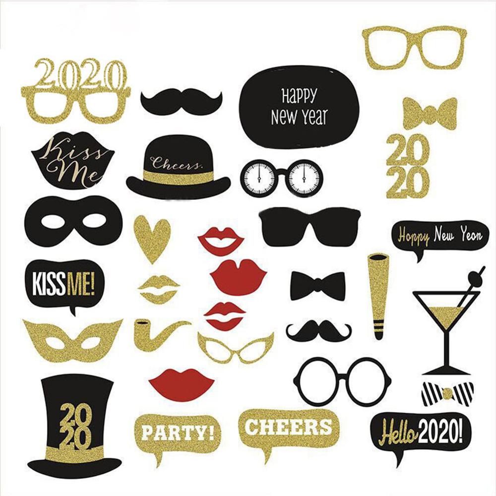 Photo Booth Props Wedding Decorations Photobooth Props Bruids Bruiloft Decoratie Photo Booth Afstuderen Decor: 32pcs