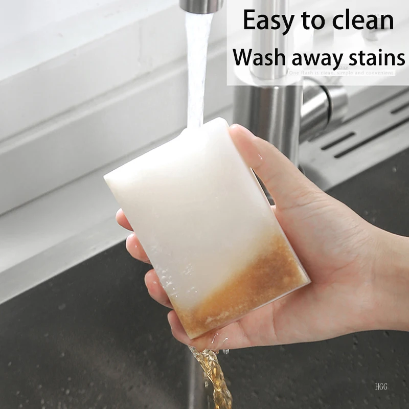 Magic Sponge Eraser White Melamine Sponges Cleaner Sponge Eraser for Kitchen Cleaning Tools Office Kitchen Bath Cleaning Sponges