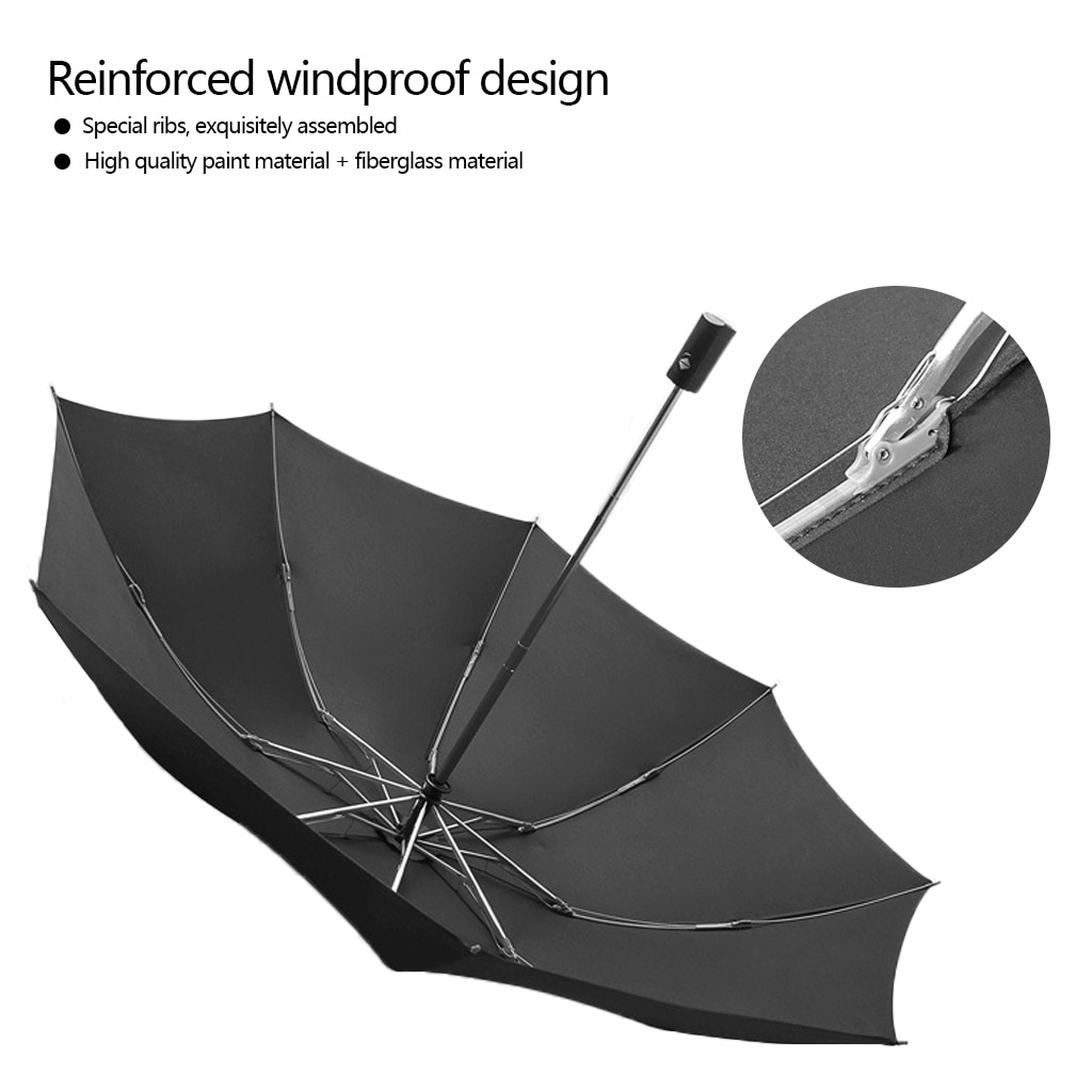2019hot Folding Reverse Umbrella Automatic Umbrella Big Windproof Rain Business Umbrellas Waterproof Rain Women Men For Car