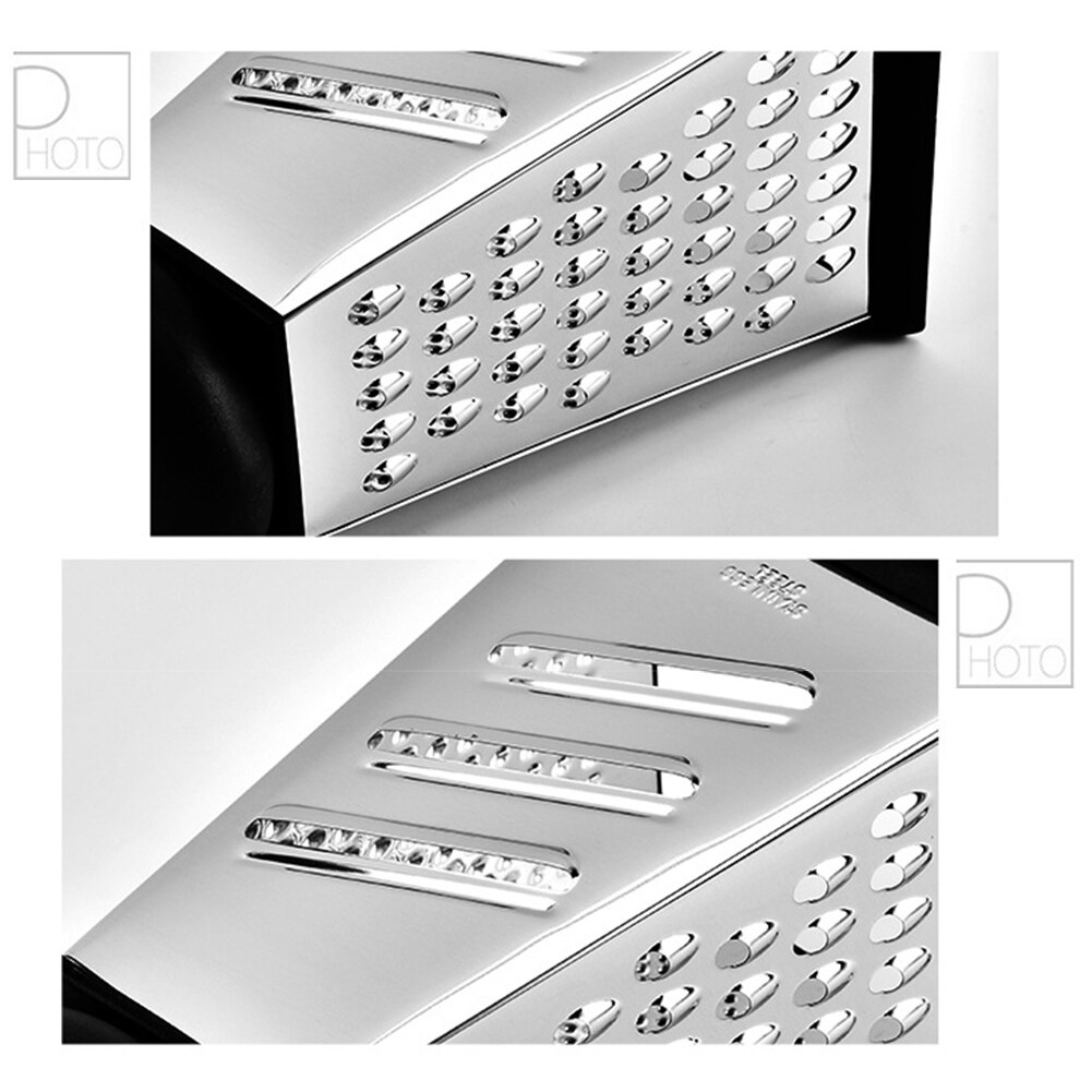 Food Accessory Stainless Steel Salad Kitchen Tools Plane Manual Slicer Carrot Cucumber Labor Saving Vegetables Fruits 4 Sided