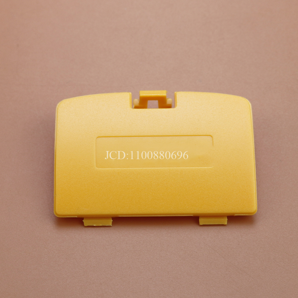 1Piece For GBC Battery Cover Case Shell Lid Door Replacement For Gameboy GBC Color Console Back Door Case Repair: WHITE
