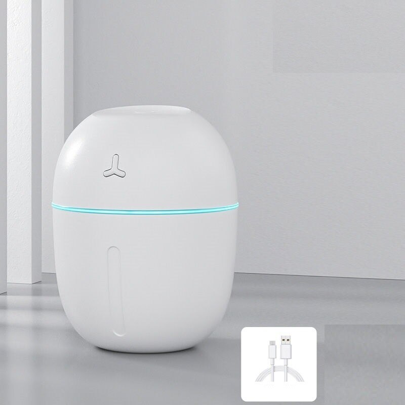 Luftbefeuchter Haushalt Schlafzimmer Kleine Mini Luft Duft Reinigung Spritzgerät Wasser Auffüllen Instrument USB klimatisierte Zimmer: F Weiß