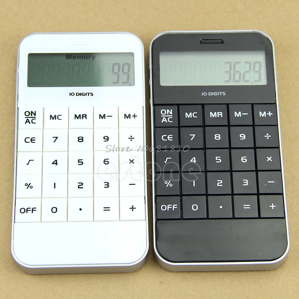 10 Digits Display Pocket Electronic Calculating Calculator