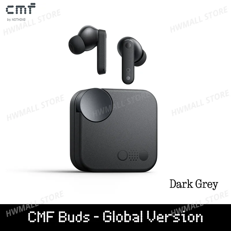 Globalna wersja CMF firmy Nothing Buds z aktywną redukcją szumów ANC o wartości 42 dB i trybem przezroczystości IP54 Bluetooth 5.3: FIOLETOWY