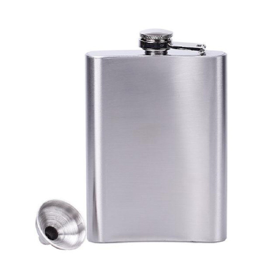Metal Hip Flask 4/5/6/7/8/10/18 oz Stainless Steel Hip Liquor Whiskey Alcohol Flask Cap Funnel Hip Flask alcohol liquor bottle