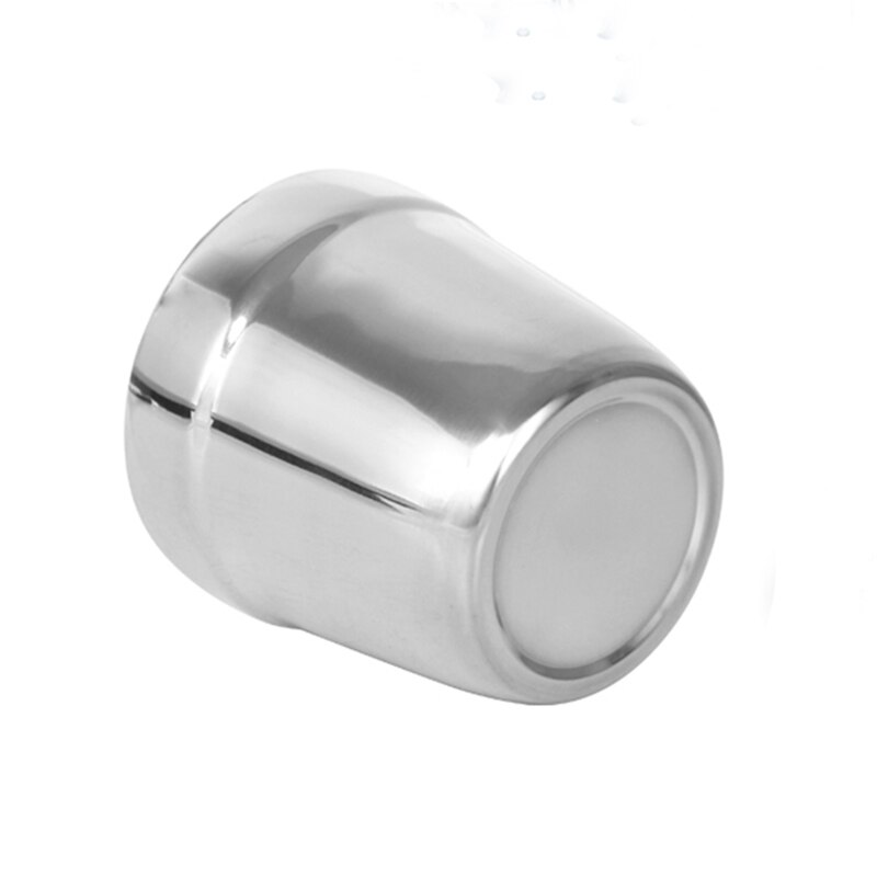 Tiartisan Double Wall Stainless Steel Water Cup Tea Mug Beer Glass for Coffee Wine Beer Water Cold Drinks Home Use RC368