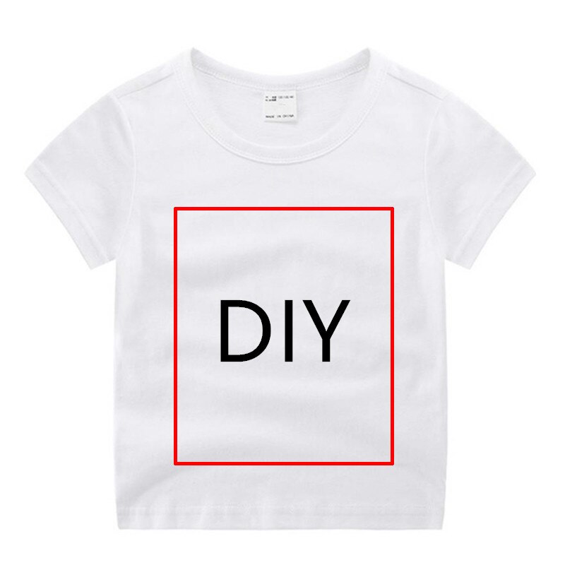 Kinderen Klant T-shirt Baby Gilr Jongen Diy Print T-shirt, Groep Clothesdrop