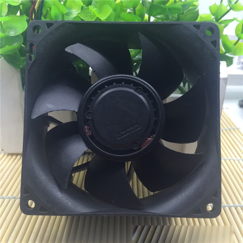 NIDEC 9238 DC12V 3.24A V92E12BUA7-07 9CM PWM High Precision Double Ball Bearing Fan air blower with Large Air Volume