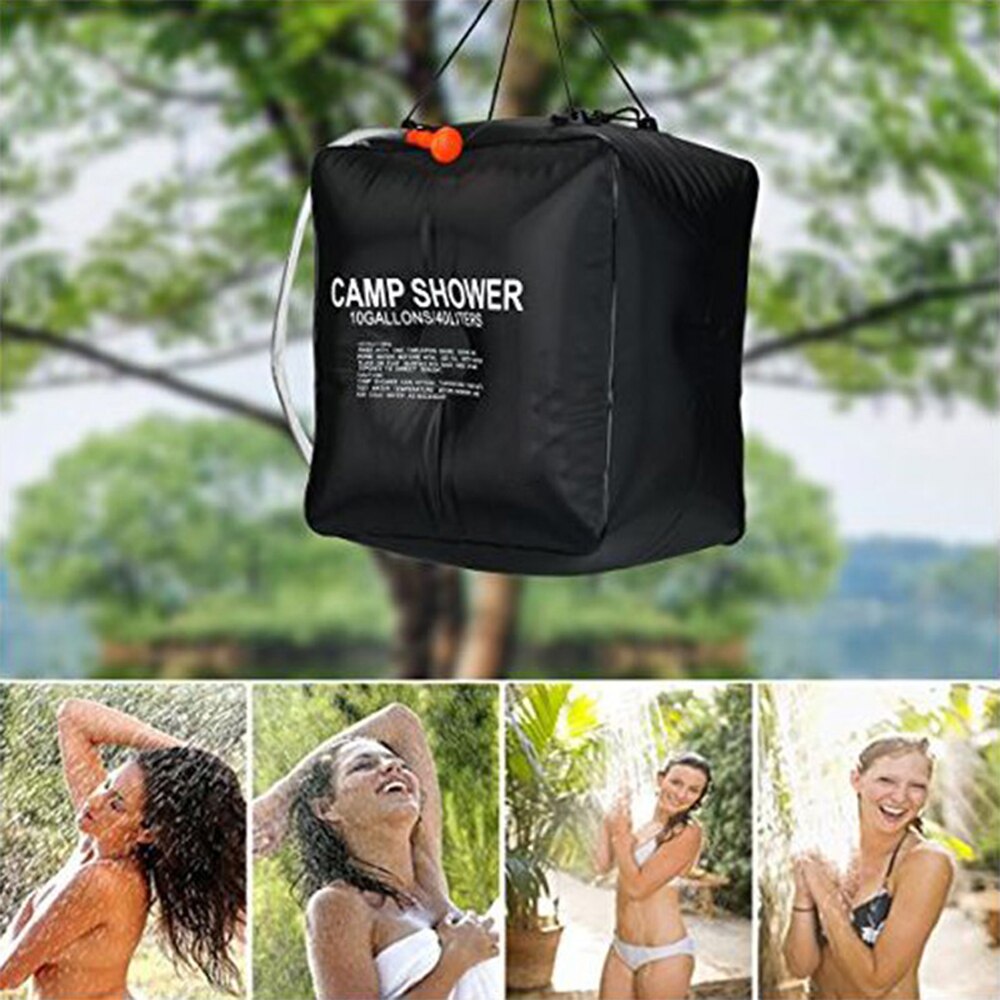 draussen Tragbare Dusche bat Tasche 20/40L Solar- Beheizten Dusche Tasche Für Reisen Camping Wandern Klettern Körper Reinigung