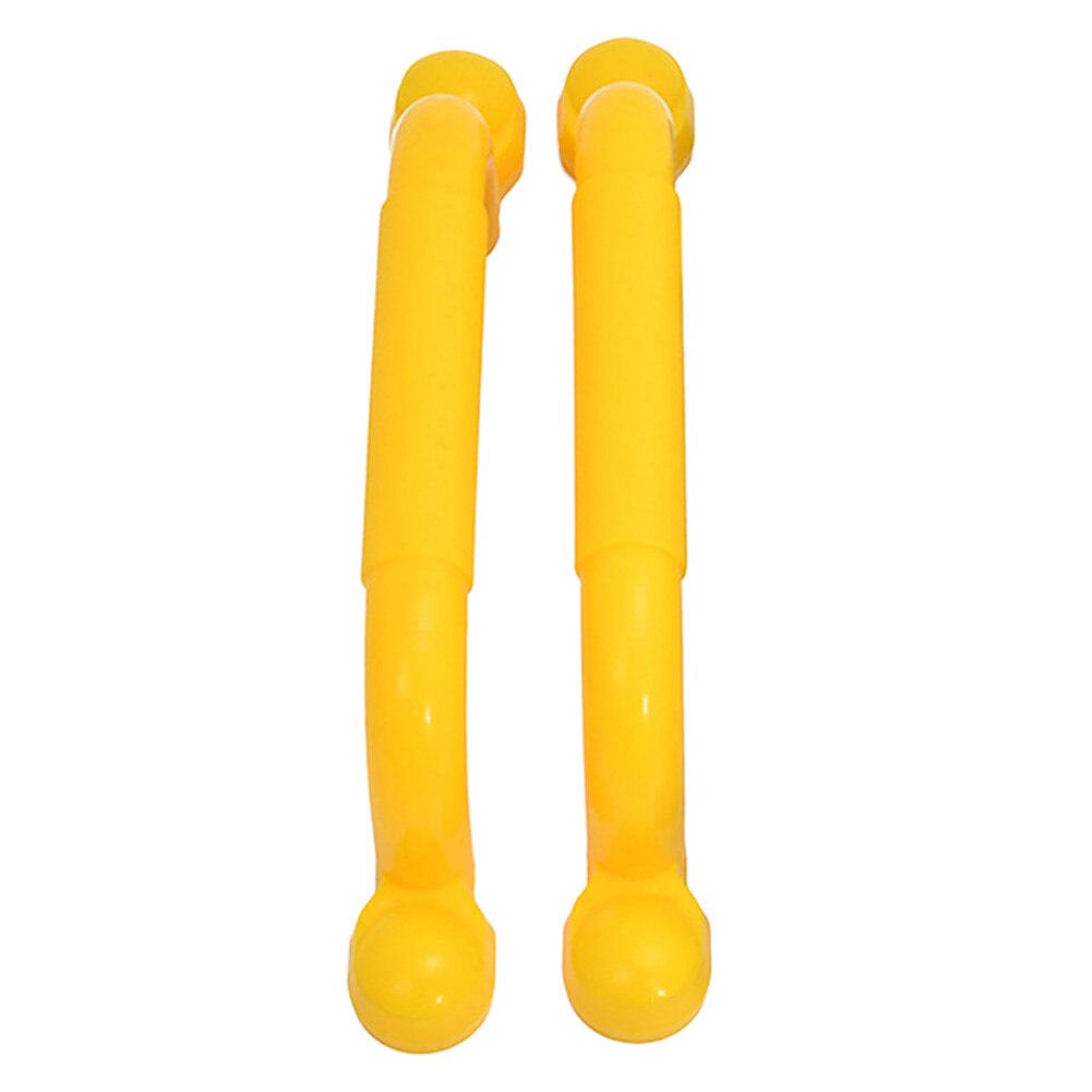 1pair Kids Climbing Safety Handles Safety for Play Set Hand Grips Swing Safety Handles Playground Replacement Parts: Yellow