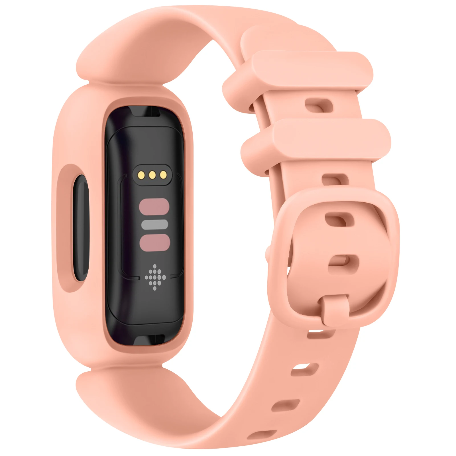 Urrem til fitbit inspire/inspire 2/ inspire hr/ace 2 3- remme armbånd til fitbit luxe armbånd udskiftningsurremme: Sort hvid / 12mm