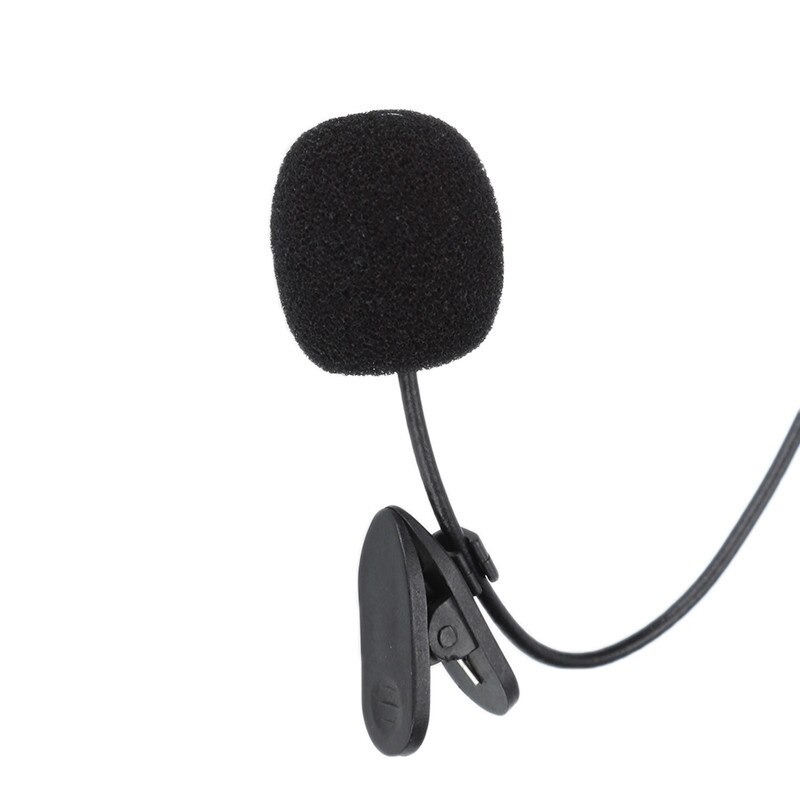 EXtreme ！External Clip-on Lapel Lavalier Microphone For iPhone SmartPhone Recording 3.5mm mic MIC Microphone