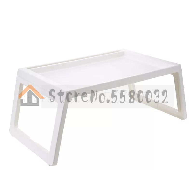 Dormitory Folding Computer Table Plastic Portable Writing Table Student Dormitory Laptop Table Bed: Model 1